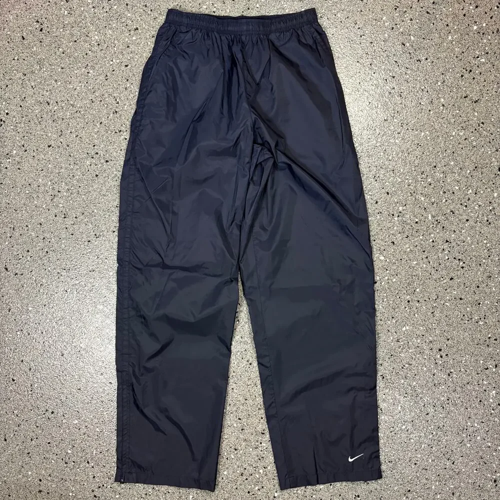 Vintage Nike Navy Blue Windbreaker Track Pants